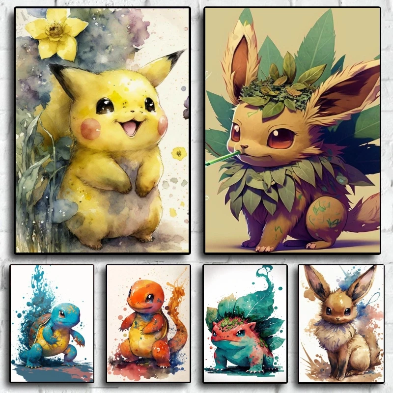 Watercolor Pokemon …