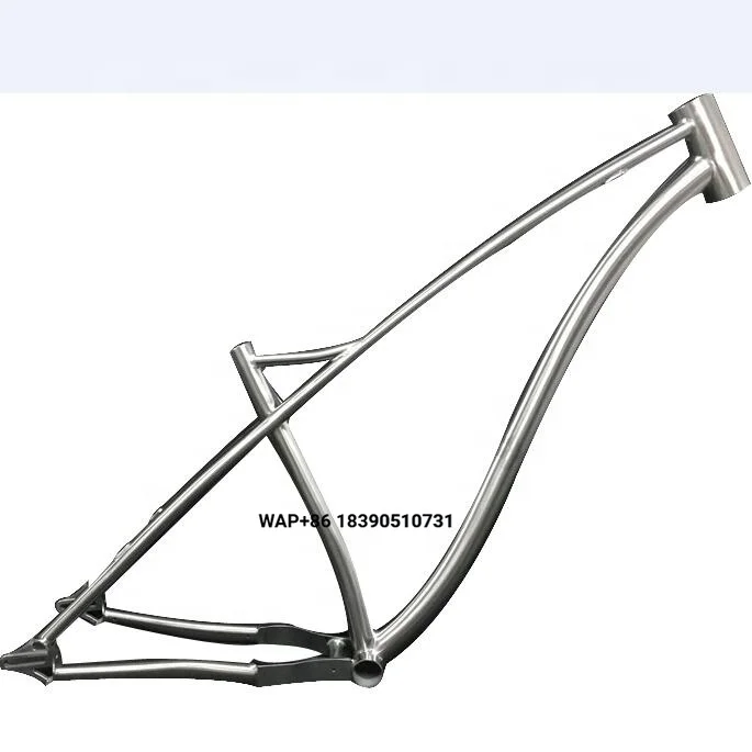 Fashion Style  MTB Titanium Bike Frame with Sliding Dropout