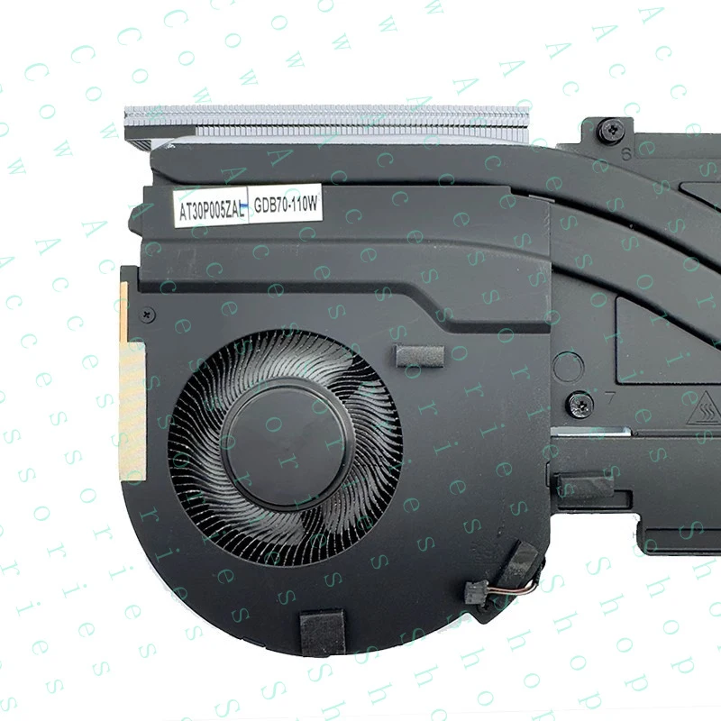 PP+0F5PP9 New For Dell Precision 7760 110W Thermal Module CPU GPU Heatsink Fan