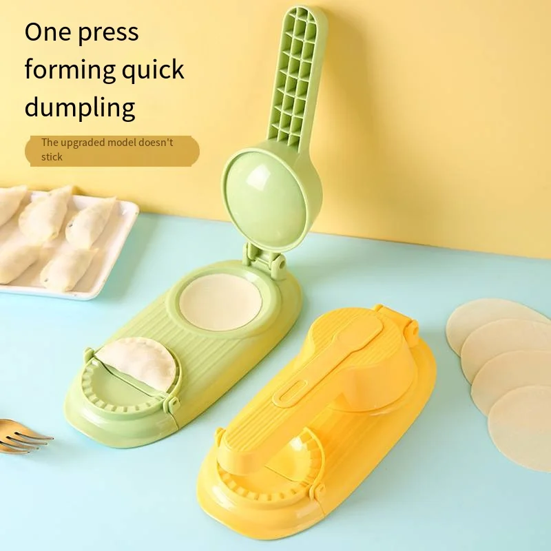 Manual Dumpling Press, Skin Maker, Dumpling Maker, Jiaozi Mould, Household Pastry Baking Machine, Kitchen Accessories, 2 in 1