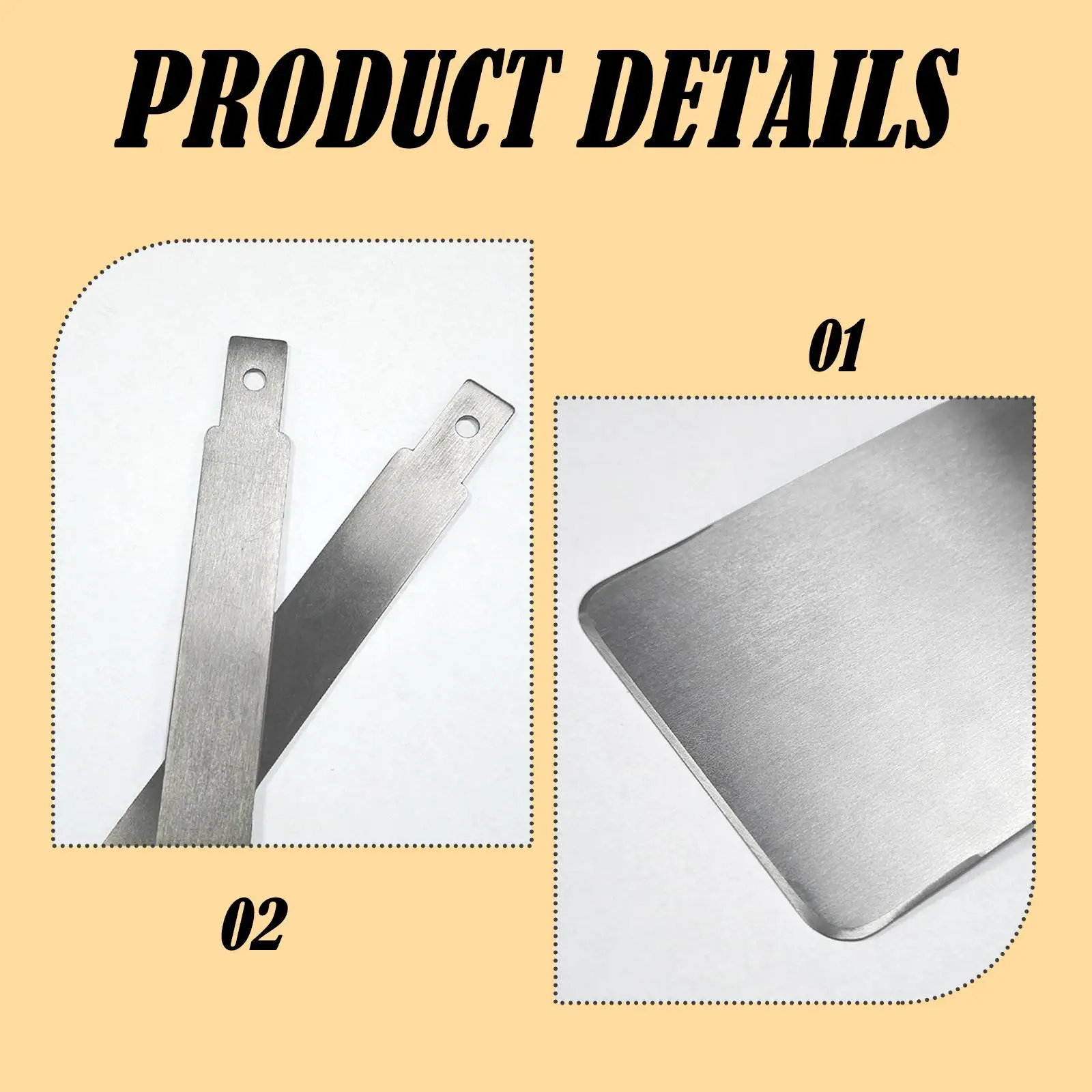 

Набор инструментов для снятия лобового стекла: многофункциональное лезвие из нержавеющей стали для чистки, обслуживания и установки лобового стекла