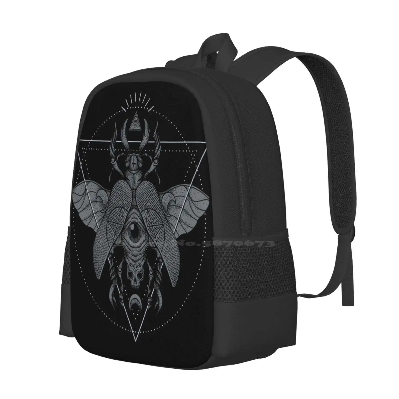 Oculus Pattern Design Laptop Travel School Bags, Oculus Beetle planchers ab, Deniart géométrique, Jolie tillism Dark Eye, All See Occult