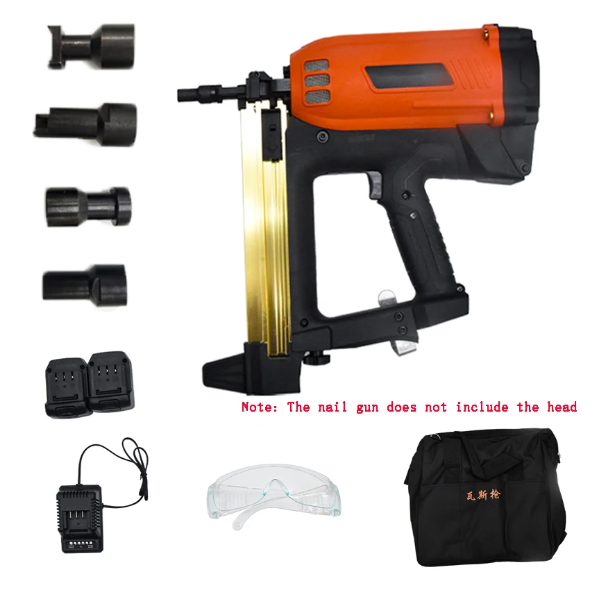 Pneumatic Nail Gun 7. 2V Lithium Battery Electric Nail Gun Air Stapler Pneumatic Tools For Frame And Trunking