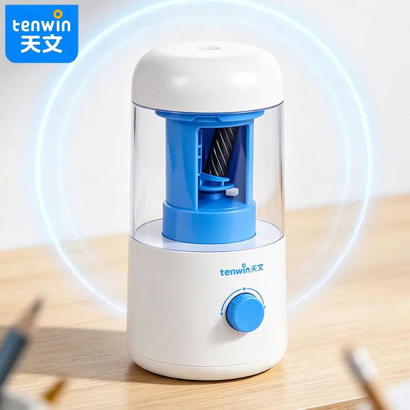 tenwin-electric-pencil-sharpener-compact-and-portable-it-doesn't-take-up-much-space-on-the-desk-runs-with-low-noise