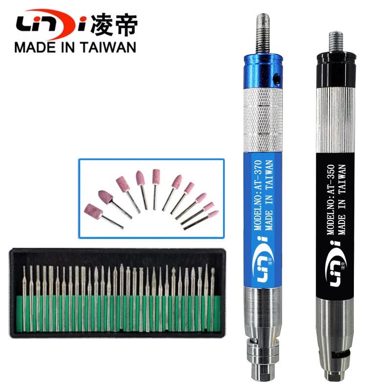 Lingdi AT-350 Pneumatic Grinding Pen Pneumatic Grinding Pen 370 Pneumatic Engraving Pen Deburring Grinding Machine