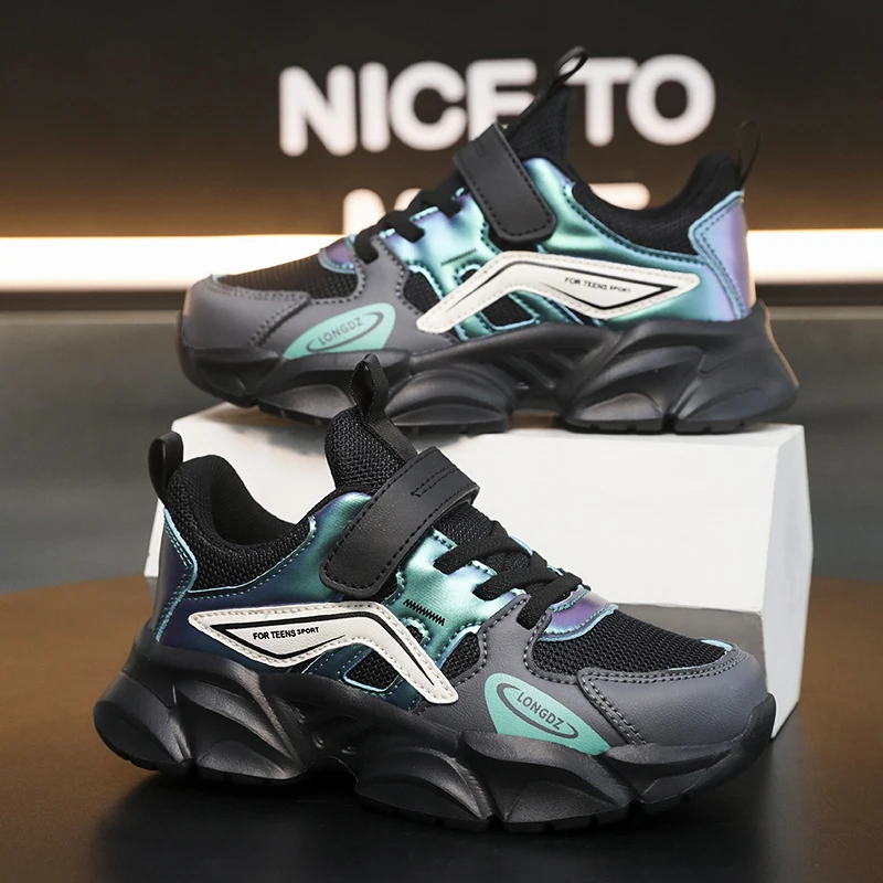 الخريف الساخن بيع الأحذية الرياضية المنعشة للأطفال حماية القدم ودعم التوازن الاحذية اليومية الحرم الجامعي عارضة الأحذية