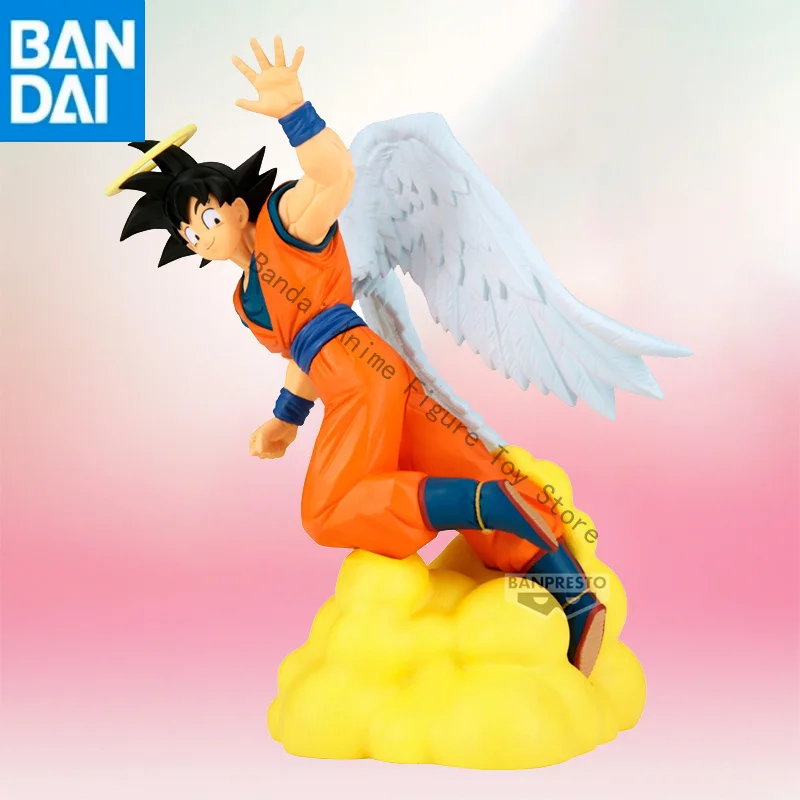 

BANDAI NAMCO BANPRESTO in stock Original Genuine DRAGON BALL Z History Box Son Gokuu Figure model PVC 12cm Desktop ornament gift