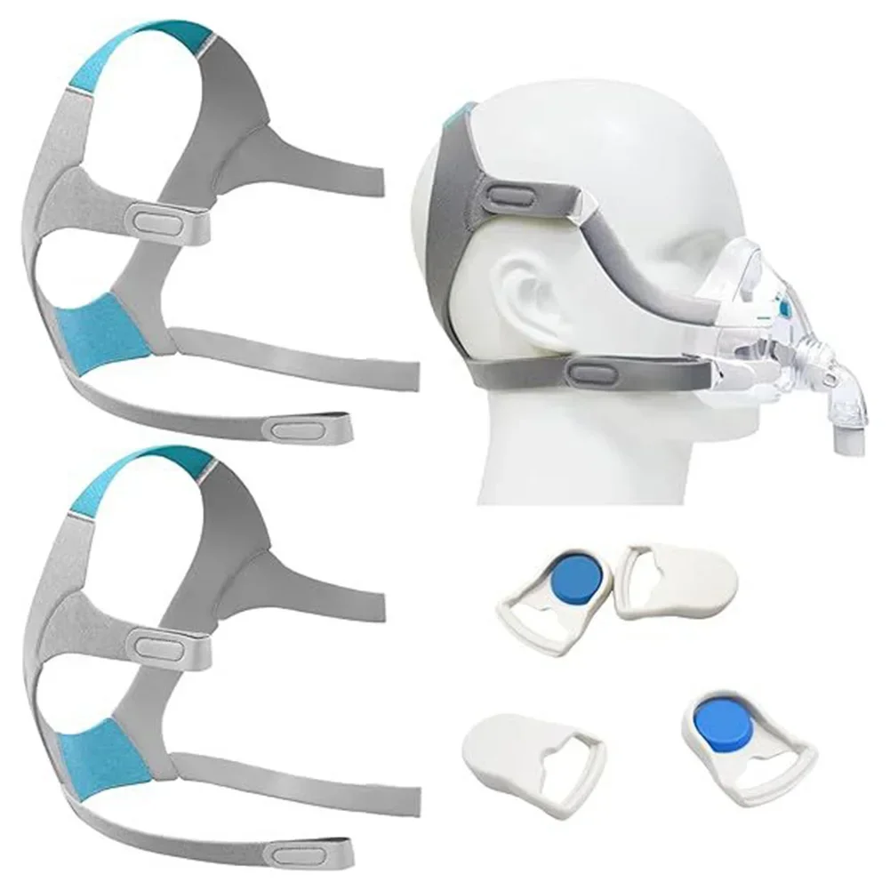 CPAP Headgear Strap Quick-Disconnect Magnetic Headgear CPAP Clips Compatible With Resmed AirFit F20 N20