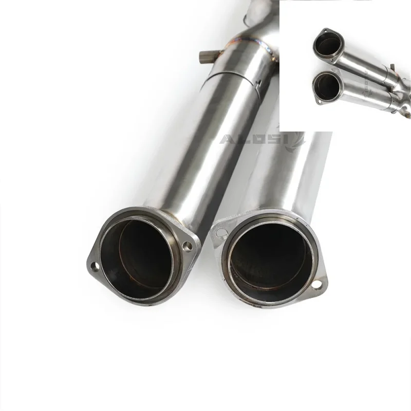 Sonicdiy High Performance Exhaust Mid Pipe Muffler For BMW XM 4.4T V8 2023-2025 SS304 Enhances V8 Roar