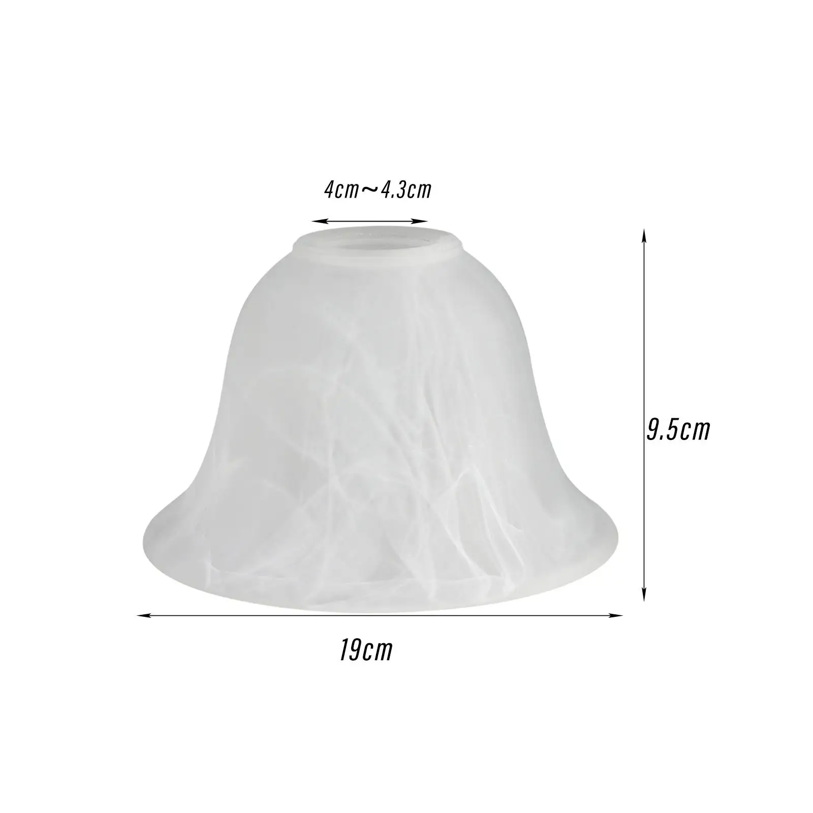 

Glass Lamp Shade Chandeliers Wall Sconce Lampshade for Bar Dining Room Home