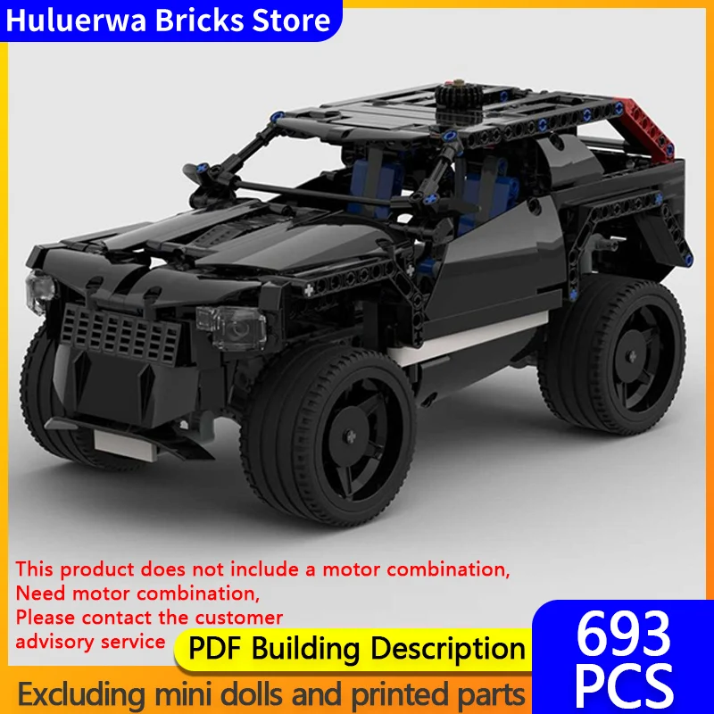 

Speed Racing Car Model MOC Building Bricks Tough Off-Road Vehicle Modular Technology Gifts Holiday Assemble Children Toys Suit