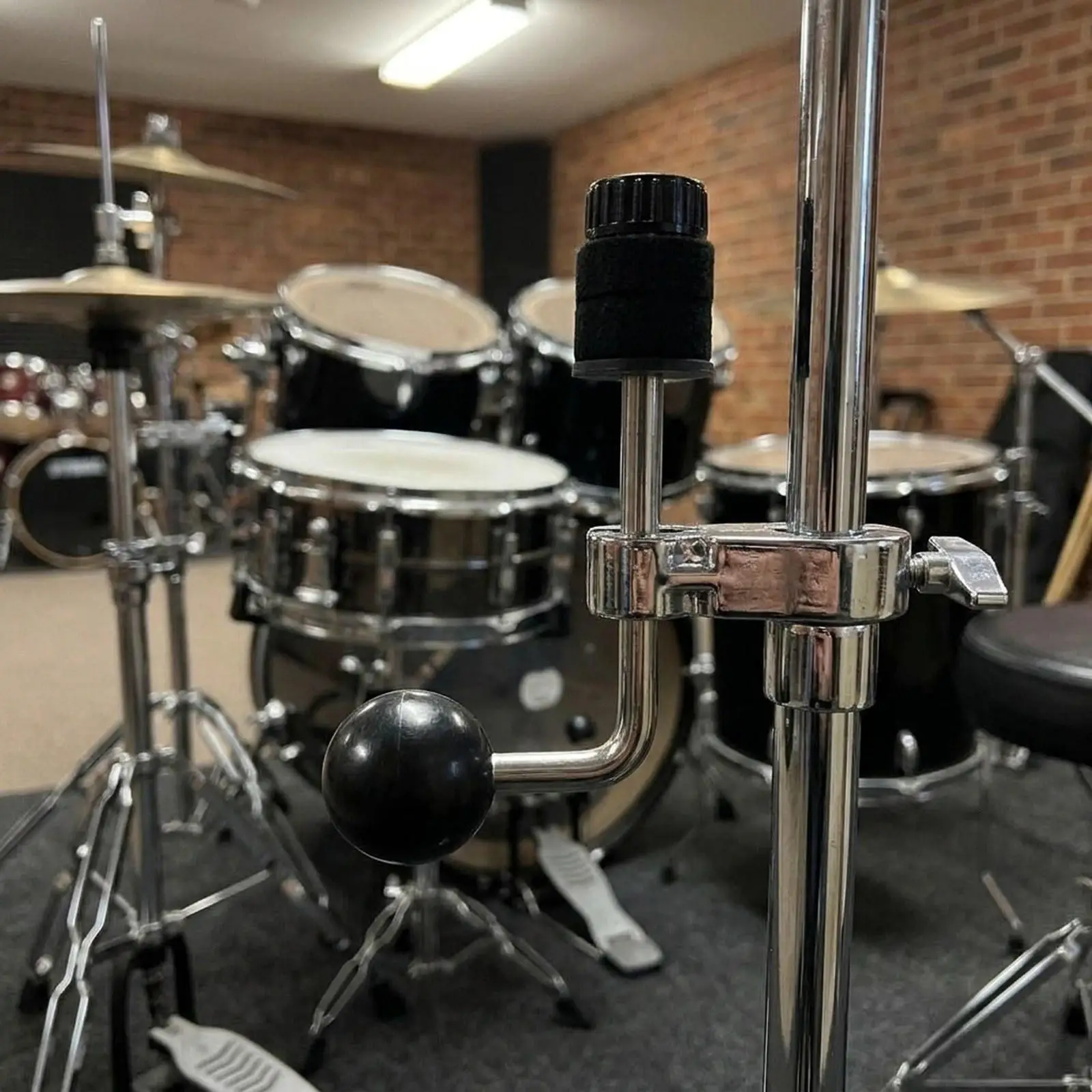 Handbell Cowbell Clamp Holder, Simple Installation, Drum Set Holder Adjuster for Electronic Drum