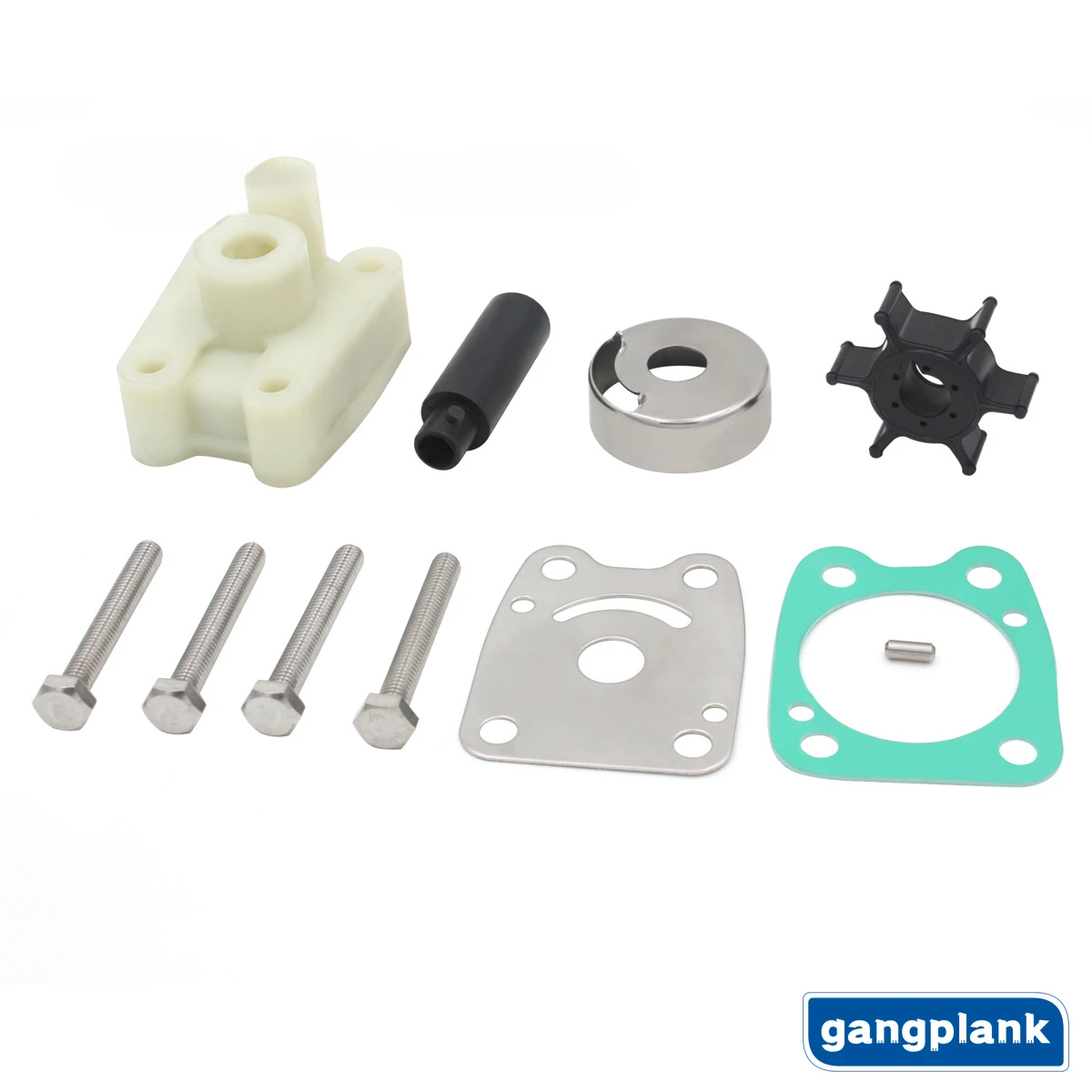 Outboard Water Pump Impeller Repair Kit for Yamaha 4HP 5HP 6E0-W0078-A2 68D-W0078-00