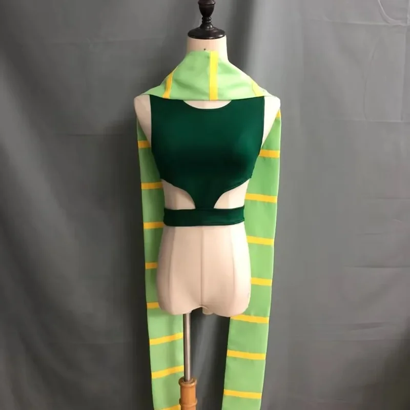 ss13Невероятные приключения аниме Джозеф Джостар Косплей Костюм ДжоДжо Перчатки и шарф Взрослый костюм на Хэллоуин