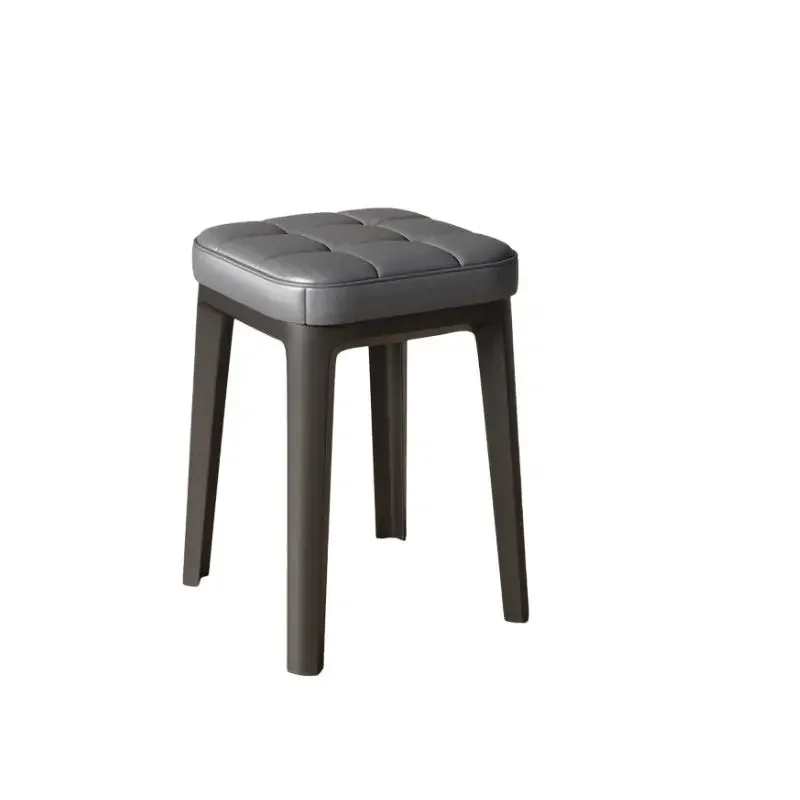 

Металлическая скамейка для прихожей, табурет для ног, гостиная, ванная комната, штабелируемый минималистичный скандинавский детский табурет для ног, простая портативная мебель