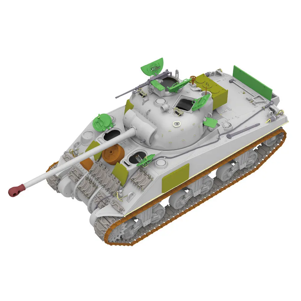 ライフィールド モデル組み立て戦車モデルキット RM-5153 シャーマン VC ファイアフライ、後期生産型 1/35