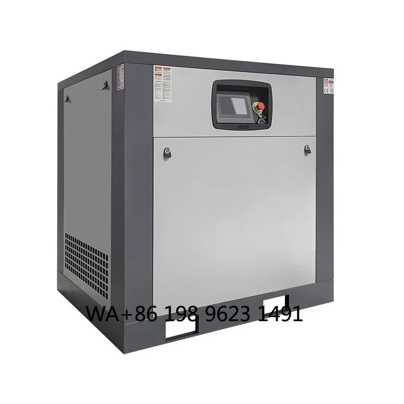 37KW Portable Permanent Magnet VFD Screw Air Compressor 8-16Bar For Automotive And Manufacturing Industrial Use