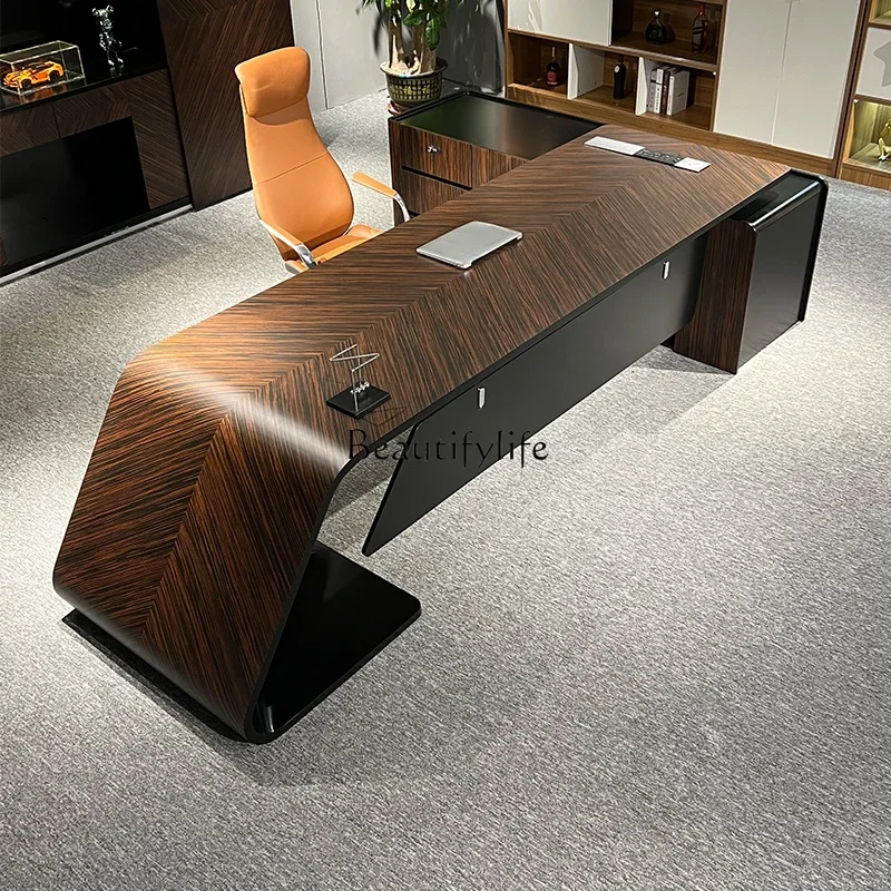 

yj5 Boss President Table Simple Modern High-end Fashion Class Desk Manager Table