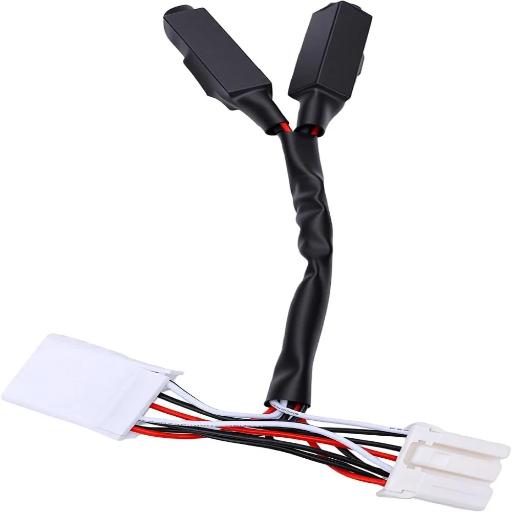 Égaliseur de clignotants blancs, résolution du clignotement hyper-rapide, résistance de charge ABS LED, compatible avec les LED, conception enfichable pour Elecra Glide 1997-2012