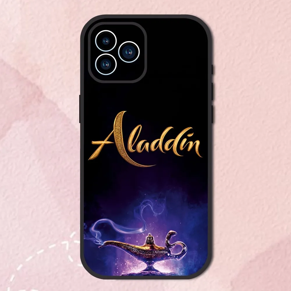 MINISO Disney A-Aladdin Phone Case For Samsung Galaxy S10 FE S21 Ultra S22 Lite Soft Phone Shell Back Cover