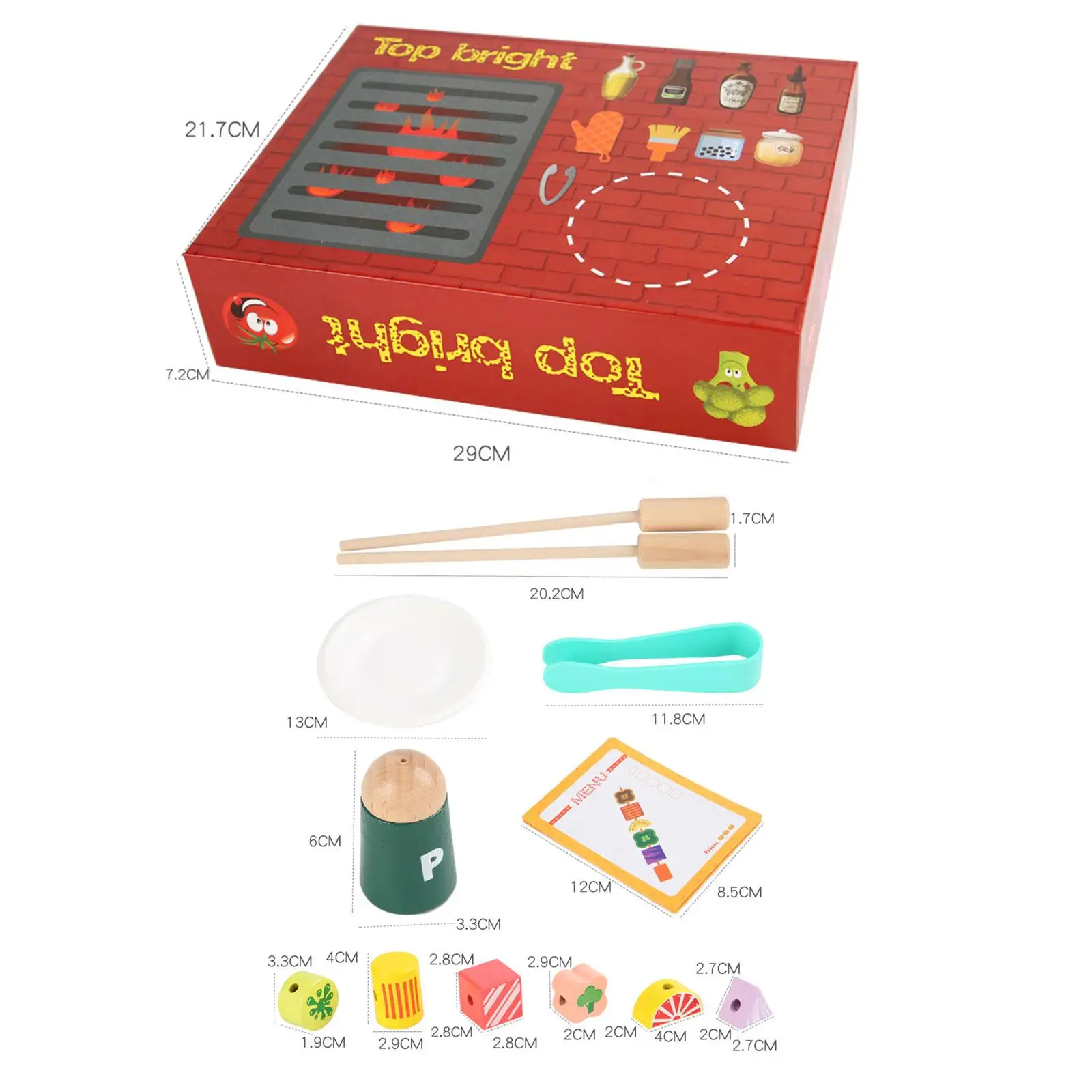 Ensemble de jouets de cuisine pour enfants, barbecue coule, jouets alimentaires pour enfants, cadeaux préscolaires, 3 ans, 4 ans, 5 ans, 6 ans, 7 ans