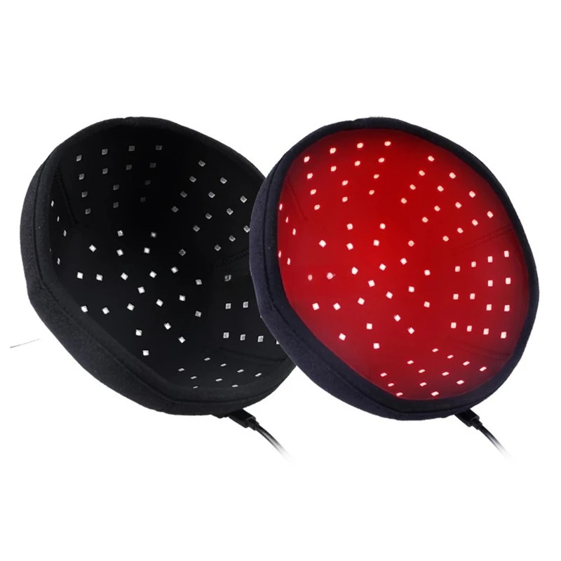 

Portable Phototherapy Wrap Cap 650nm 850nm Rechargeable Red Light Therapy Baseball Cap