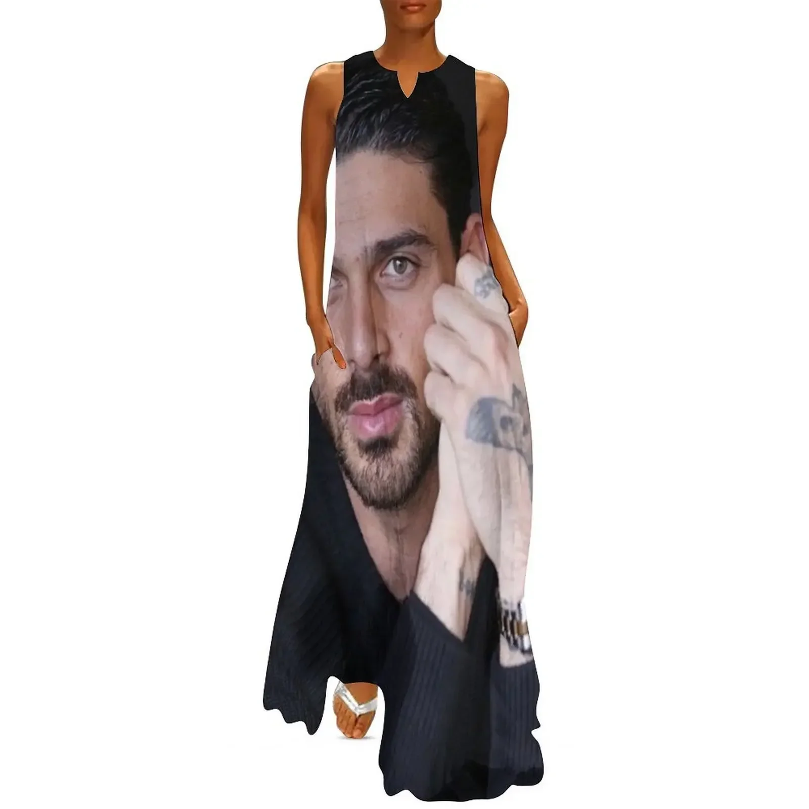 

michele morrone Long Dress women's summer jumpsuit Evening gown summer dress womens 2025 summer dress woman 2025