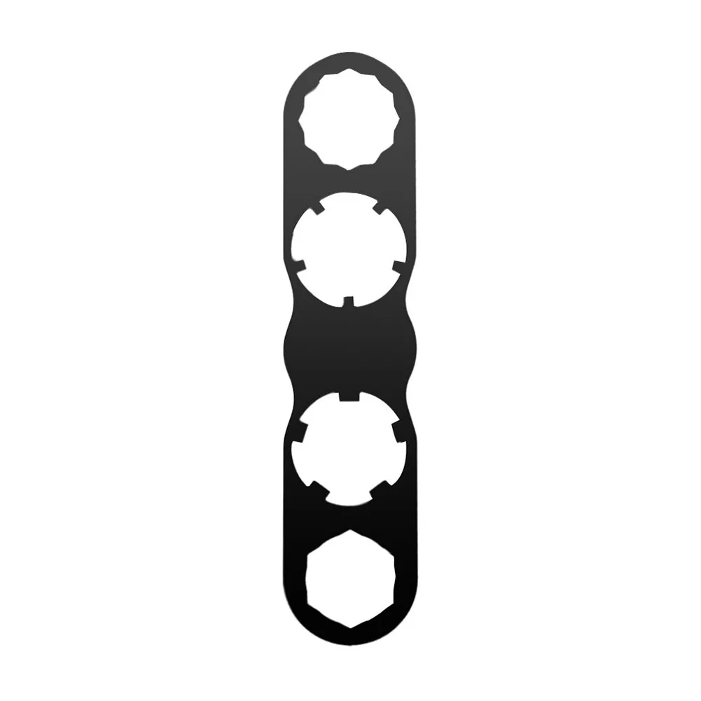 

For KEO For LOOK Pedal Repair Tool Bike Pedal Wrench 13.3x3x0.3cm 4 Types Of Holes Disassembling Tool Installing Tool