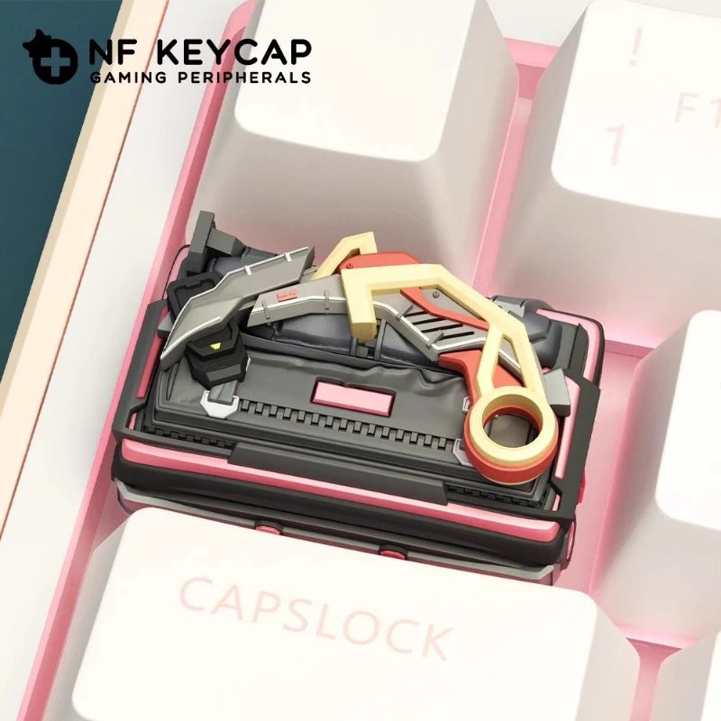 

Valorant Gun Skin Keycap Myst Bloom Justice Ruin Valorant Индивидуальный колпачок для клавиатуры Механическая клавиатура Удаление настройки клавиш