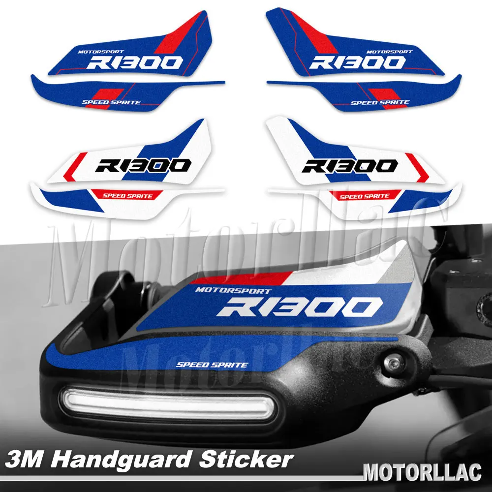 Image of Für R1300GS R1300 GS ADV Triple Black Trophy Motorrad Handschutz Aufkleber Motorrad Hand Guard Shield Schutz Aufkleber