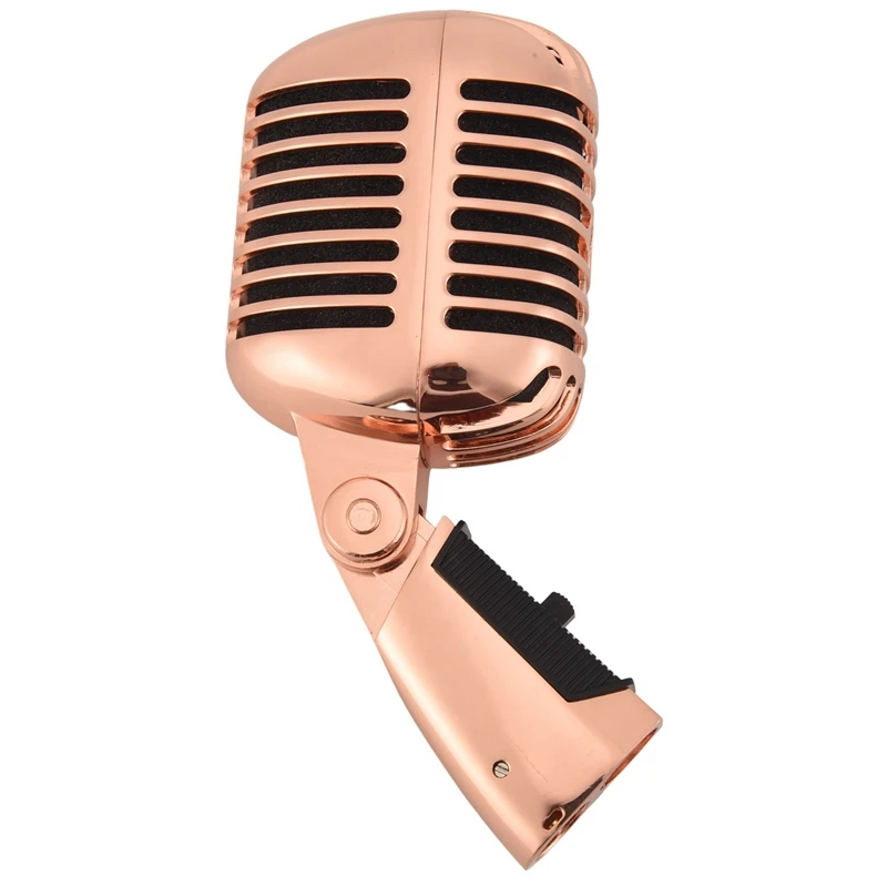 

Professional Wired Vintage Classic Microphone Dynamic Vocal Mic Microphone For Live Performance Karaoke