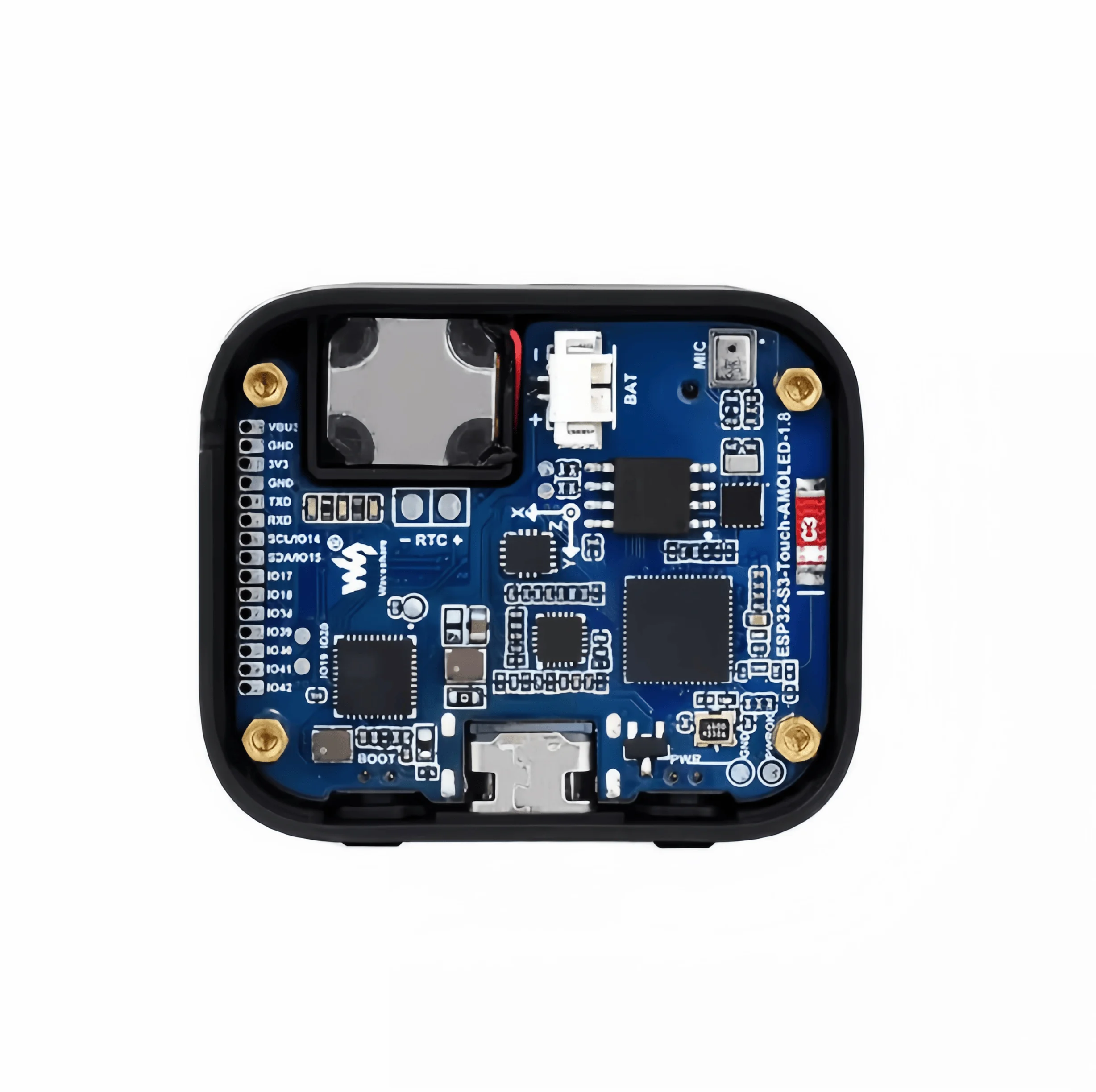 ESP32S3 Xiaozhi AI Voice Chat Robot Pantalla táctil capacitiva AMOLED de 1,8 pulgadas