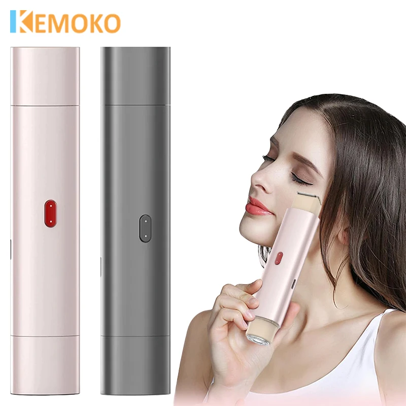 

2 In 1 Women Electric Razors Bikini Trimmer Face Shavers Hair Removal for Underarms Legs Lady Body Trimmer Painless Waterproof