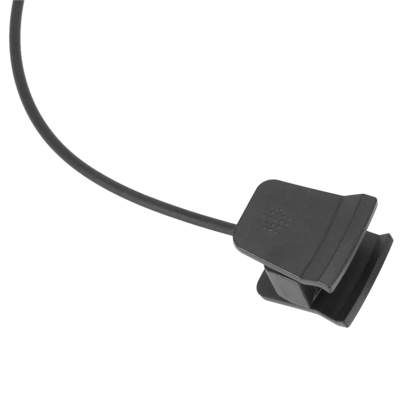 ABGI-4X لشاحن Fitbit Alta HR مع كابل شحن شاحن USB بزر إعادة الضبط لـ Fitbit Alta HR Fitness، أسود ((أسود))