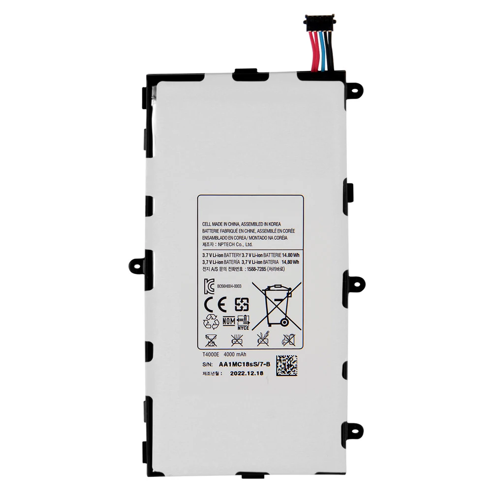 Новый Сменный аккумулятор T4000E T4000C T4000U для Samsung GALAXY Tab3 7,0 T210 T211 T217A T2105, аккумулятор 4000 мАч