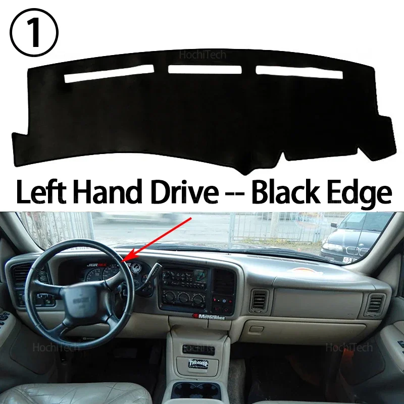 Für Chevrolet Silverado 1500 2500 3500 1999-2006 Dashboard Abdeckung Bord Anti-Rutsch-Matte Schützen Pad Auto Sonnenschirm teppich Teppich – Detail 9
