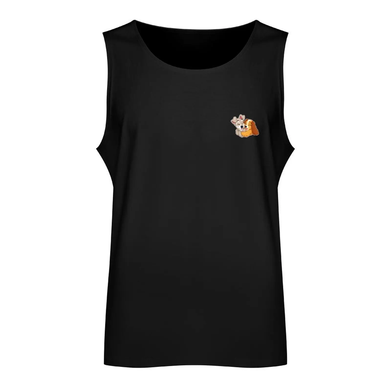 Lady and Tramp Tank Top sexy clothes men fitness clothing for men gym shirt man