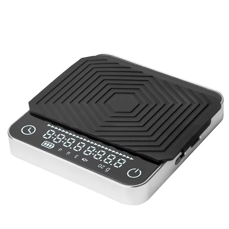 

Rechargeable High Precision Coffee Scale,Mini Electronic Weighing Scale For Espresso, Outdoor & Kitchen Use