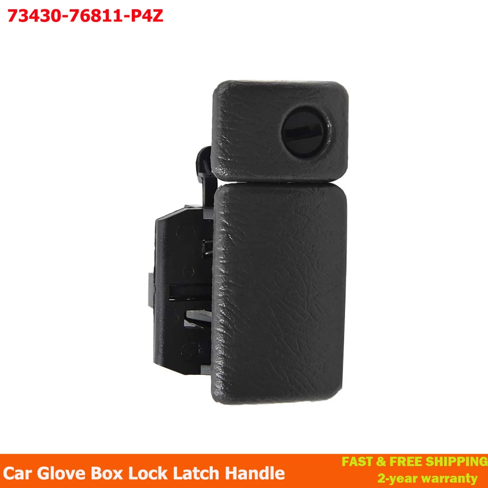 For Suzuki Car Glove Box Lock Latch Handle Plastic Black Auto Glove Box Lock For Jimny Vitara Grand Vitara 73430-76811-P4Z