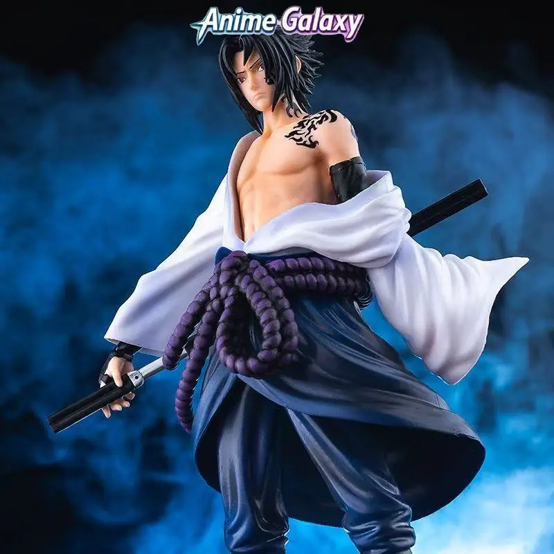 

Naruto Shippuden Uchiha Sasuke Figure Curse Mark Chidori Anime Action Figure Collectible Pvc Model Toy Desktop Ornament Gift For