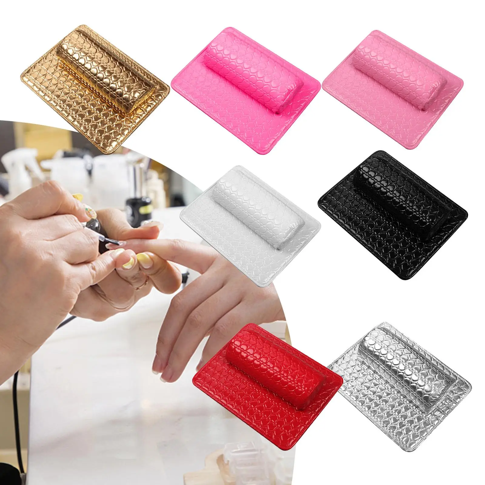 

Ergonomic for Nail Technicians - Comfortable Cushion Holder for Manicure