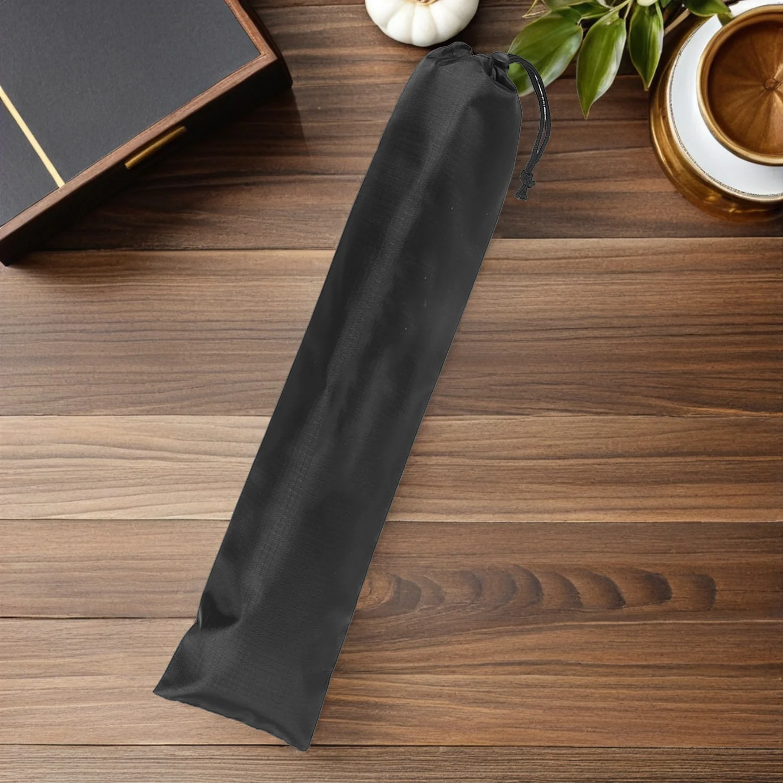 

Outdoor Tent Pole Storage Bag Portable Camping Fishing Rod Container Trekking Pole Pouch For Organizing Wind Rope Buckle