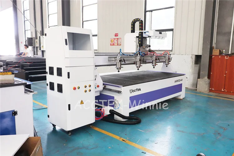 Plywood Cutting Furniture Woodworking Cnc Router Machine Cnc Cutting Acrylic Machine with multi Heads