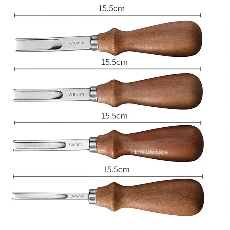 Practical Leather Craft Edge Beveler, Skiving Beveling Cutting, DIY Handmade Cutting, Hand Trimming Tools