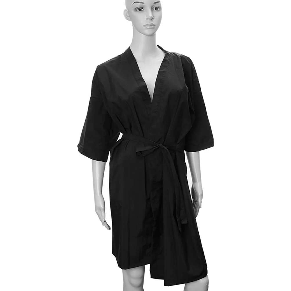 2 قطعة صالون سبا رداء العباءات الجمال البشاكير قابل للتعديل حزام الخصر سريعة الجافة لمصففي الشعر صالات رياضية محلات الحلاقة قابلة لإعادة الاستخدام