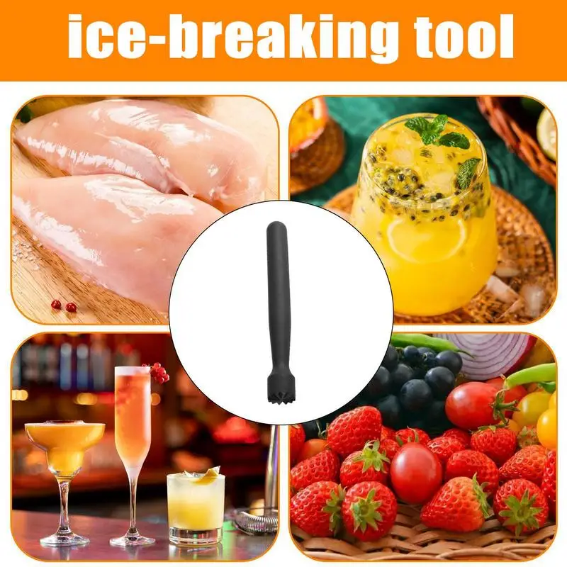 1 قطعة الخالط البلاستيك مكافحة زلة بار خلاط النبيذ برواري أداة Mojito الخالط DIYs شرب الفاكهة الخالط سحق الجليد أدوات بار