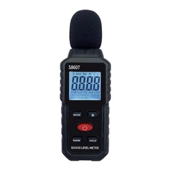 Misuratore livello sonoro digitale Tester pressione decibel rumore Lettore misure 30-130 DropShipping