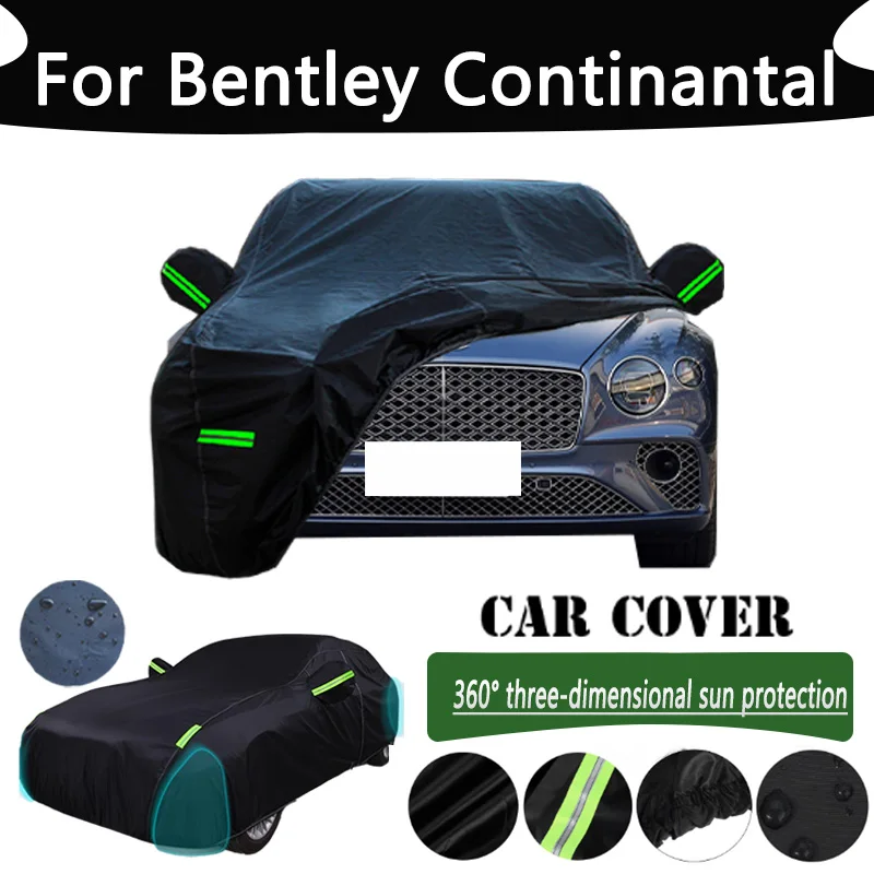 

For Bentley Continantal Outdoor Protection Full Car Cover Snow Covers Rainwater Sunshine Dustproof Scratches Car Cover