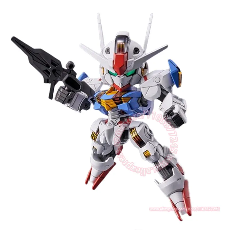 BANDAI Mobile Suit Gundam: The Witch From Mercury AERIAL Assembled Model Peripheral Toys Trendy Ornaments Present SDEX 019