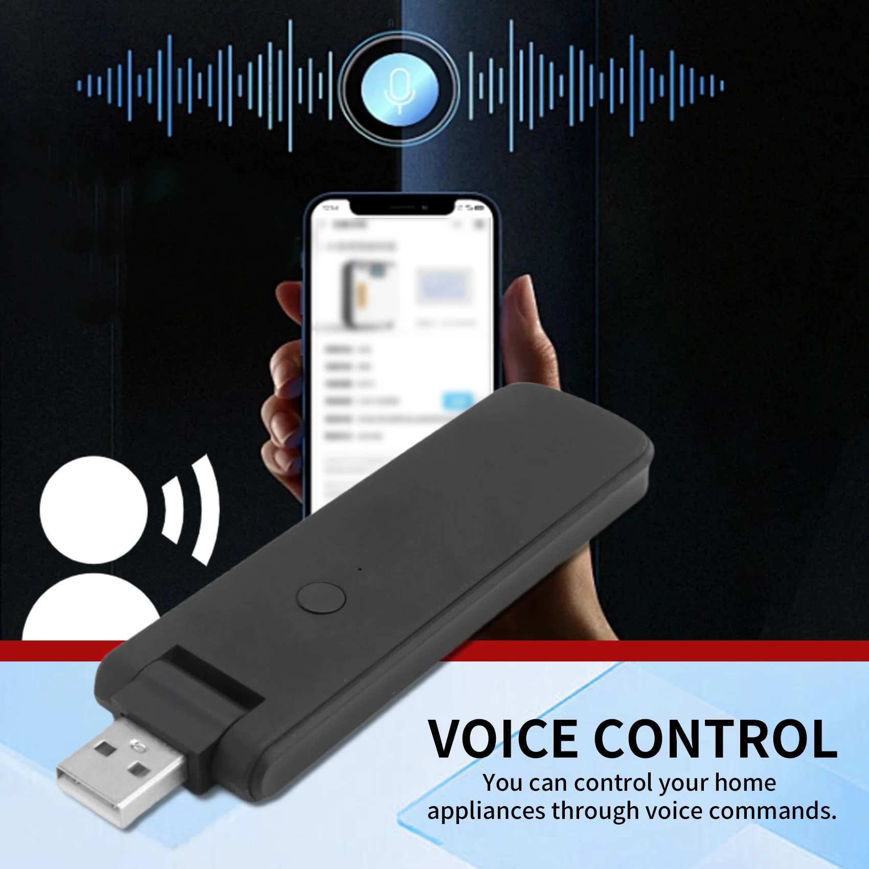 A31T Tuya Smart RF IR Controle Remoto WiFi USB para Ar Condicionado TV Casa Inteligente Compatível com Alexa e Google Home